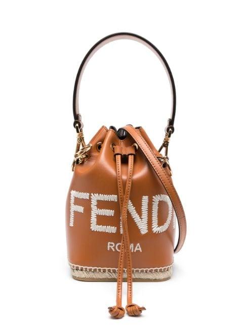 small Mon Tresor leather bucket bag by FENDI