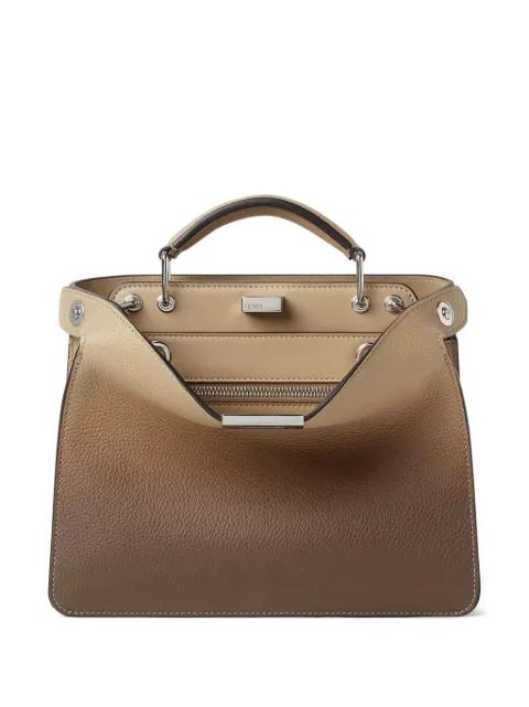 small Peekaboo ISeeU leather shoulder bag by FENDI