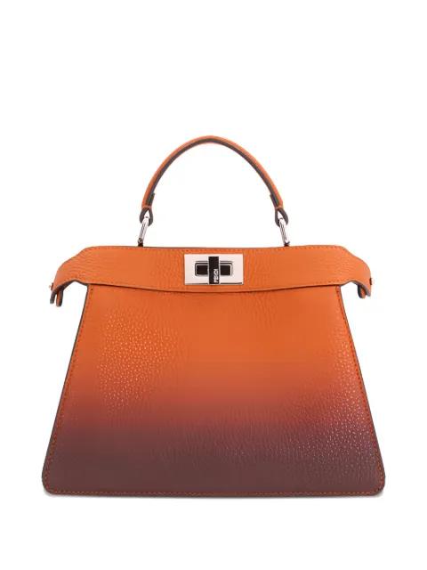 small Peekaboo ISeeU leather tote bag by FENDI