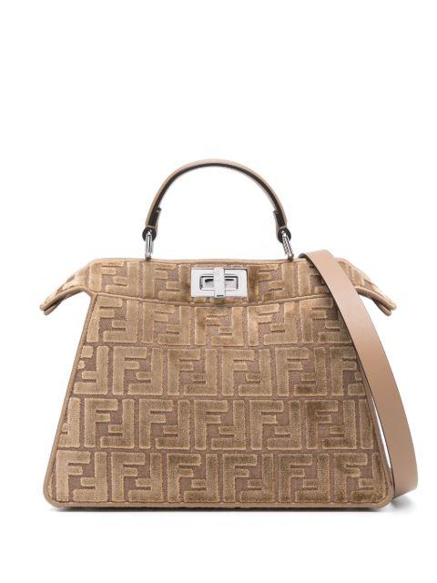 small Peekaboo ISeeU tote bag by FENDI