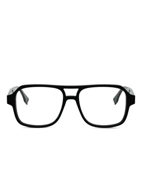 square-frame glasses by FENDI