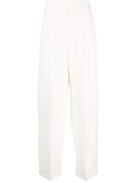 straight-leg high-waisted trousers by FENDI