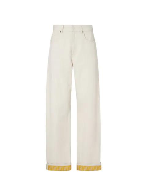 straight-leg jeans by FENDI