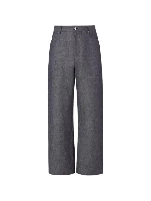 straight-leg trousers by FENDI