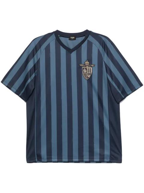striped T-shirt by FENDI