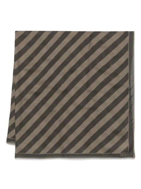 striped scarf by FENDI