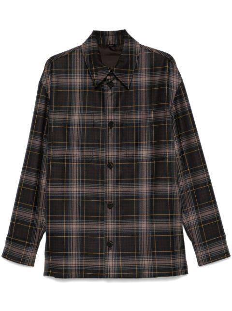 tartan jacket by FENDI