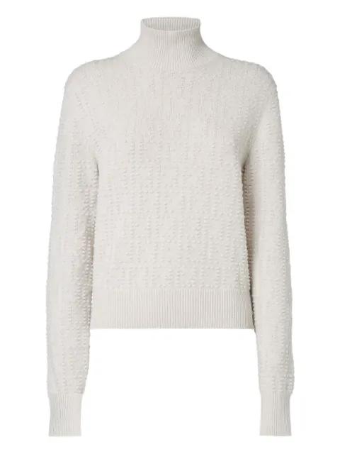 textured turtleneck sweater by FENDI
