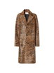 tiger-print hair-on coat by FENDI tiger-print hair-on coat by FENDI