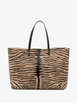 tiger-print shoulder bag by FENDI tiger-print shoulder bag by FENDI