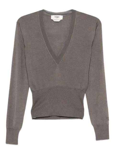 v-neck t-shirt by FENDI