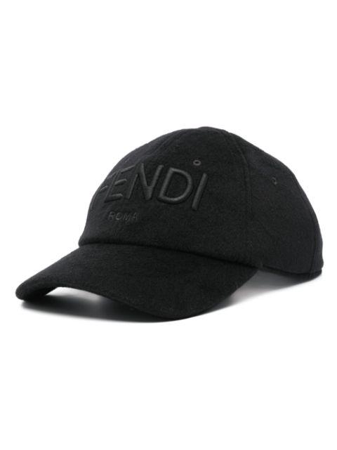 wool baseball cap by FENDI