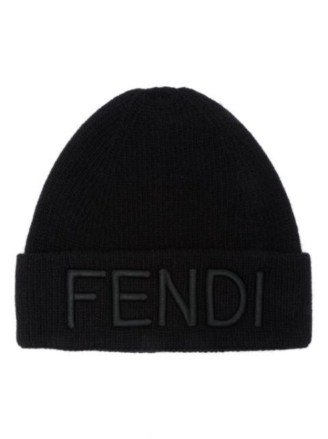 wool beanie hat by FENDI