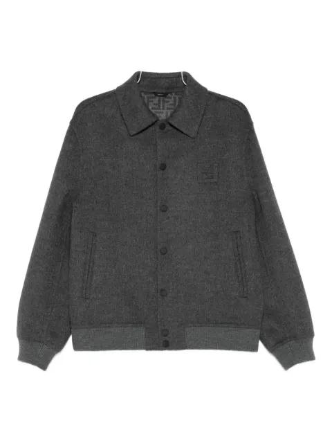 wool bomber jacket by FENDI