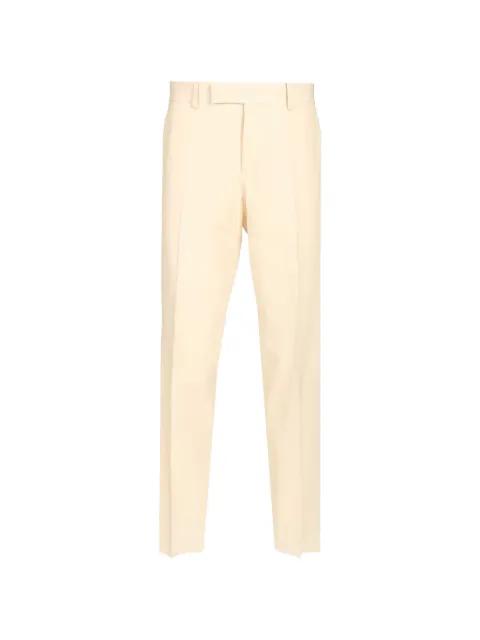 wool gabardine trousers by FENDI