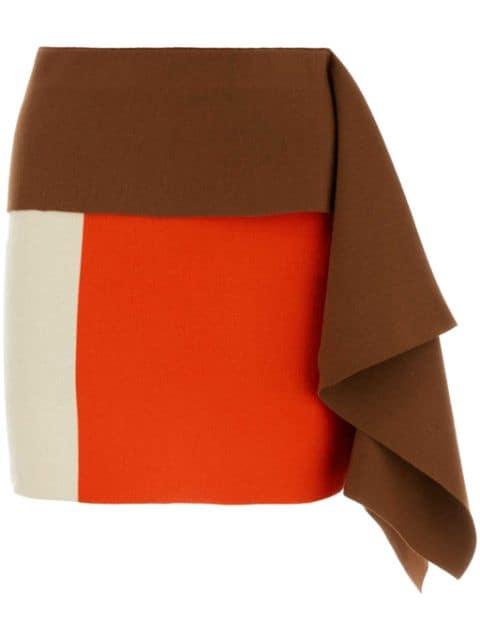 wool mini skirt by FENDI