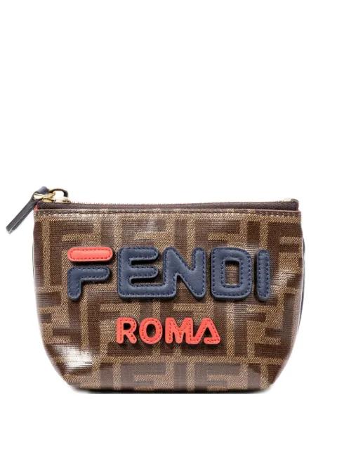 x Fila logo pouch by FENDI