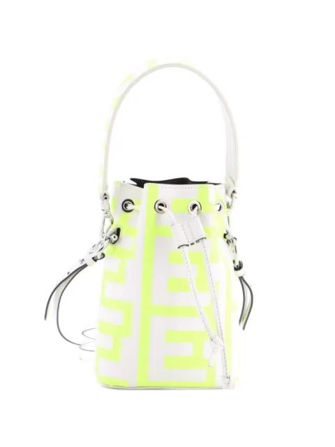 x Marc Jacobs Mon Tresor Printed Leather Mini bucket bag by FENDI