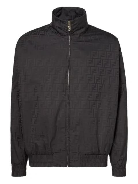 zip FF-motif bomber jacket by FENDI