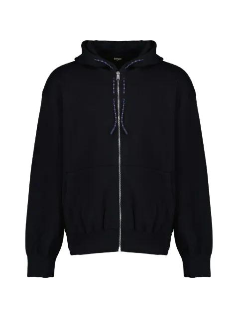 zip hoodie by FENDI
