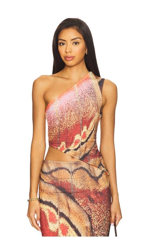 Feners Besos Top in Rust by FENERS