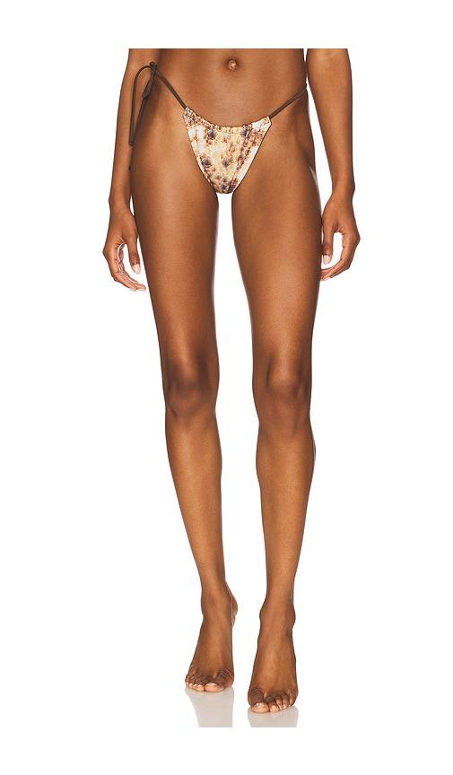 Feners Bikini Bottom in Beige by FENERS