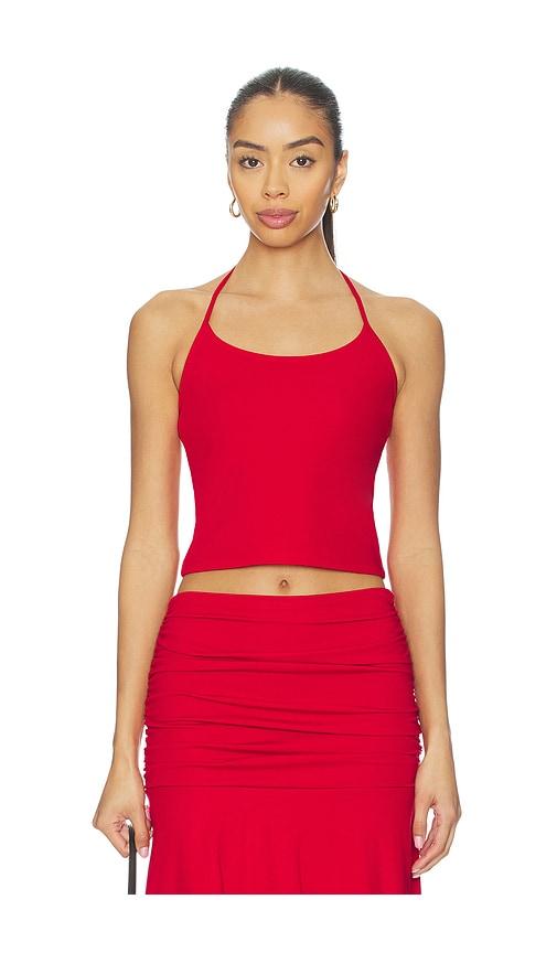 Feners Gresca Rouge Top in Red by FENERS