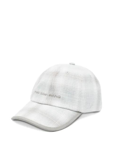 checked baseball cap by FENG CHEN WANG
