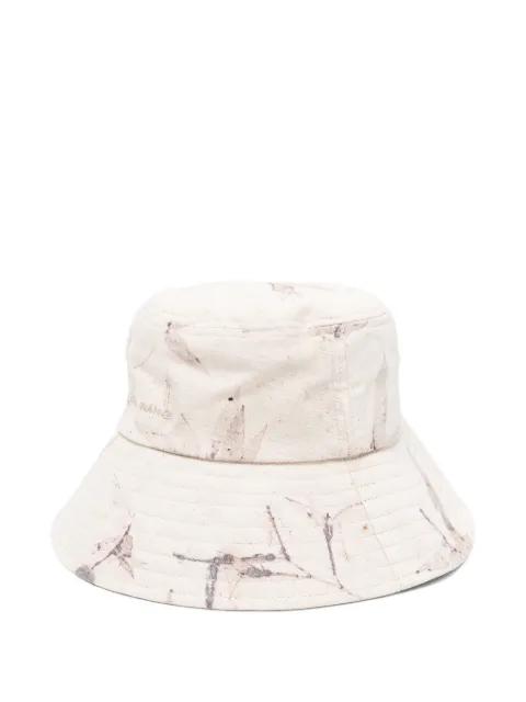 patterned bucket hat by FENG CHEN WANG