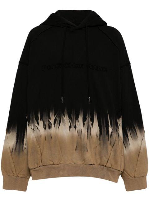 raw-cut finish hoodie by FENG CHEN WANG