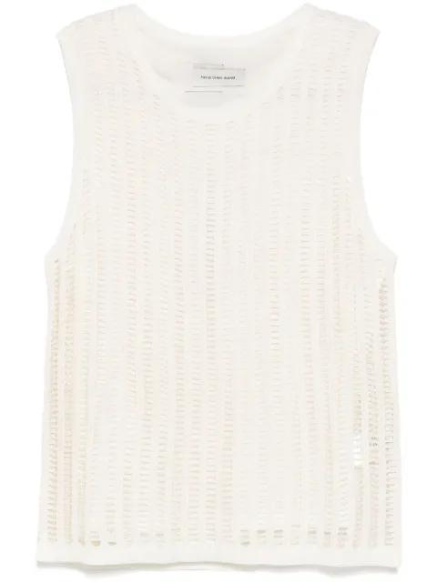 round neck vest by FENG CHEN WANG