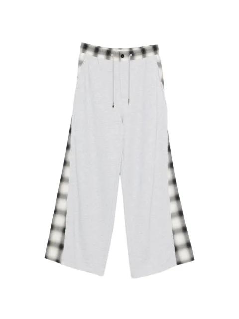 side-detail track pants by FENG CHEN WANG