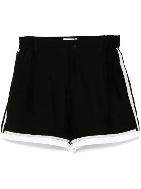 slash pockets shorts by FENG CHEN WANG
