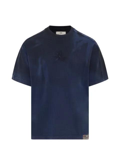 x Lee logo-embroidered short-sleeve T-shirt by FENG CHEN WANG