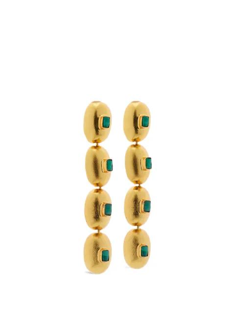 Hudson Muse drop earrings by FENOMENA
