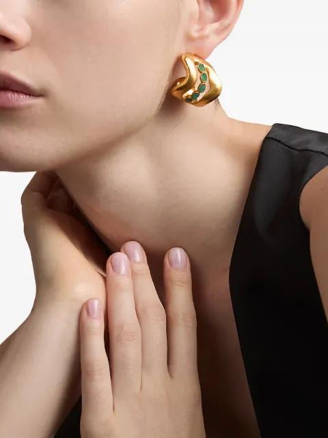 Mina Verde earrings by FENOMENA