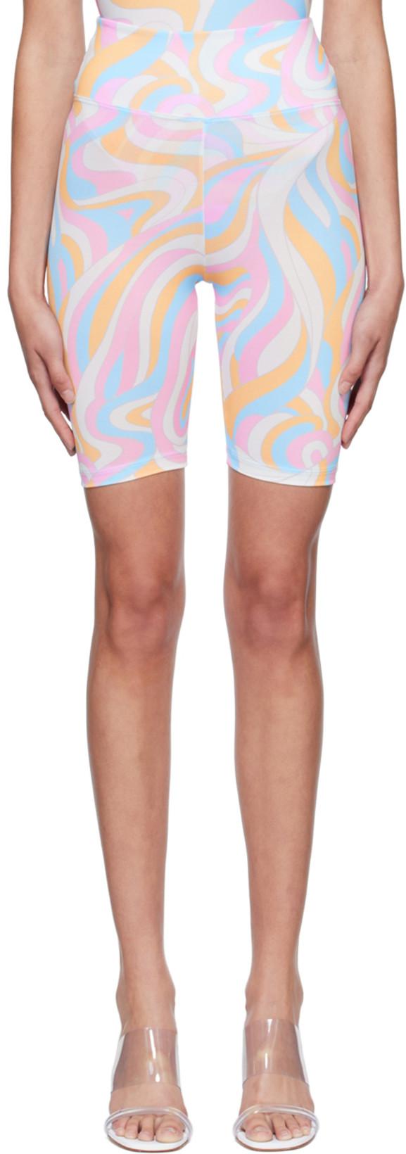 SSENSE Exclusive Multicolor Desert Rose Shorts by FENSI