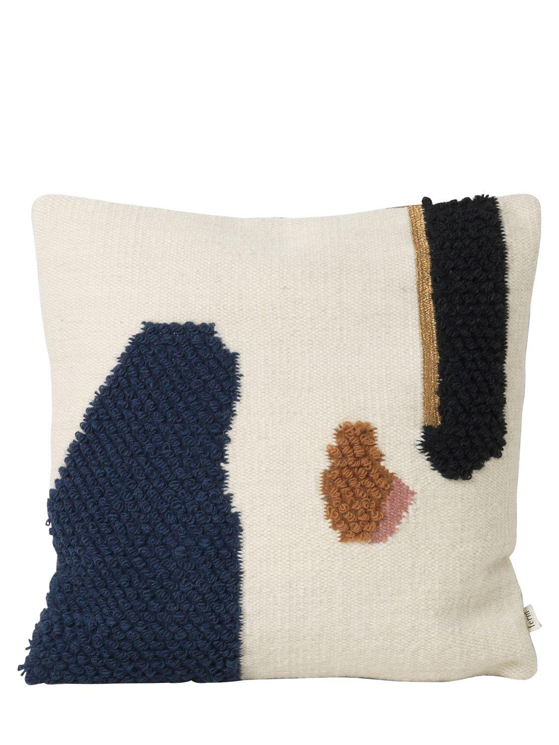 Mount Wool & Cotton Cushion by FERM LIVING