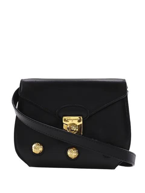 1980-1990 Leather crossbody bag by FERRAGAMO 