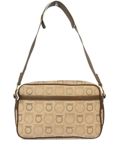 1990-2000s  Gancini-jacquard shoulder bag by FERRAGAMO 