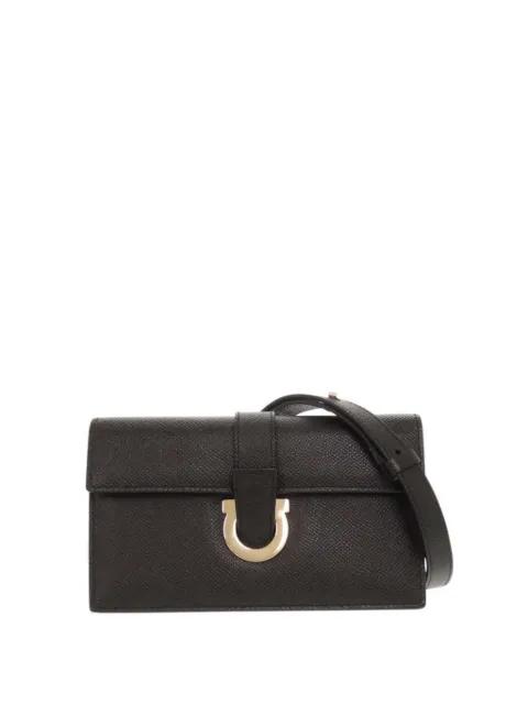 2010-2026 Grained Calfskin Gancini crossbody bag by FERRAGAMO 