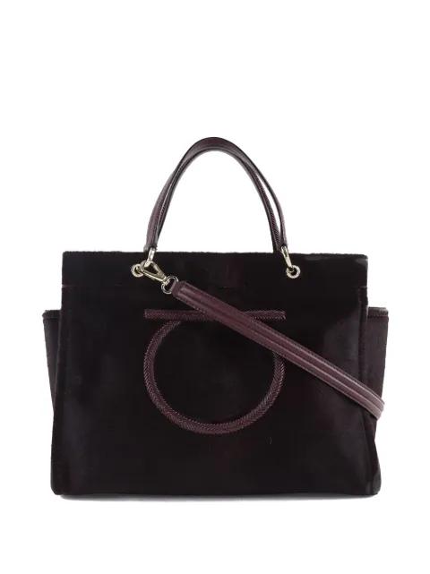 2010-2026 Pony Hair Gancini satchel by FERRAGAMO 