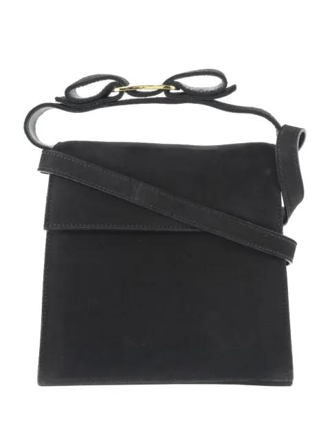 2010-2026 Suede Vara Bow Top Handle Bag satchel by FERRAGAMO 