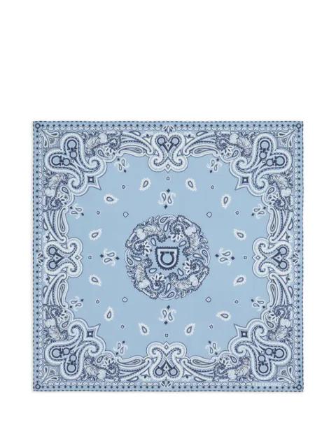 Arabesque print bandana by FERRAGAMO