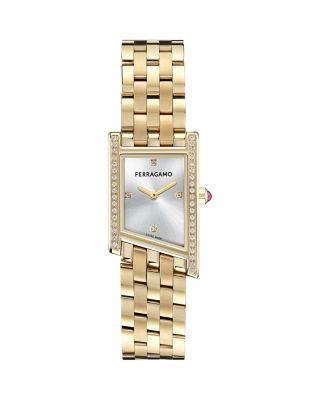 Asymetrique Diamond Watch by FERRAGAMO