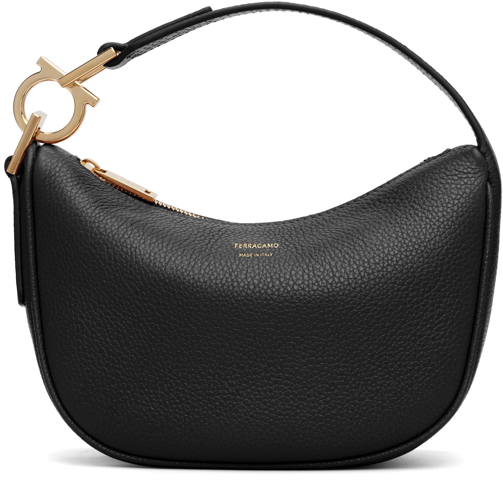 Black North-South XS Bag by FERRAGAMO