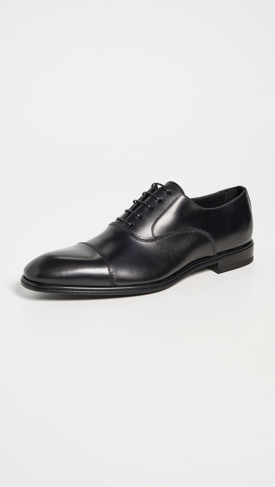 Boston Leather Lace Up Dress Shoes by FERRAGAMO