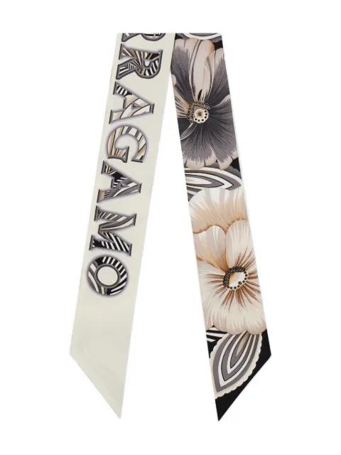 Brezza motif silk bandeau by FERRAGAMO