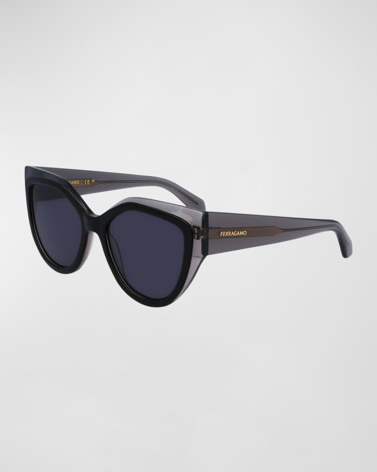 Classic Logo Acetate Cat-Eye Sunglasses by FERRAGAMO