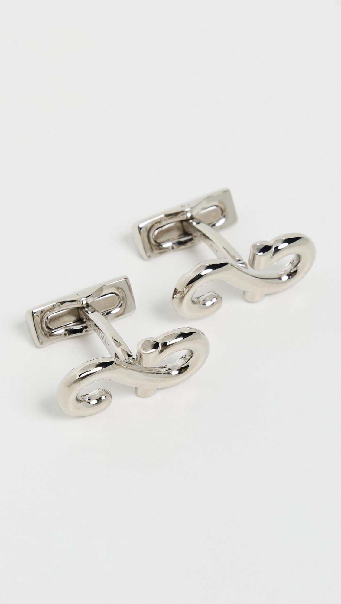 Clink Hook Cufflinks by FERRAGAMO